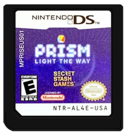 Prism: Light the Way cartridge for Nintendo DS (DS) light-bending puzzle video game