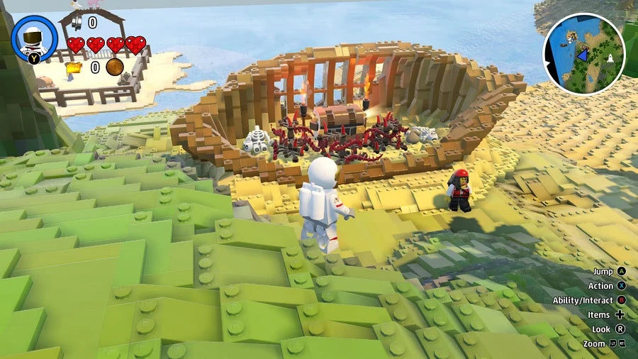 LEGO Worlds Xbox One video game featuring open world sandbox gameplay creative building exploration procedural environments multiplayer fun and family friendly LEGO adventure experience gameplay