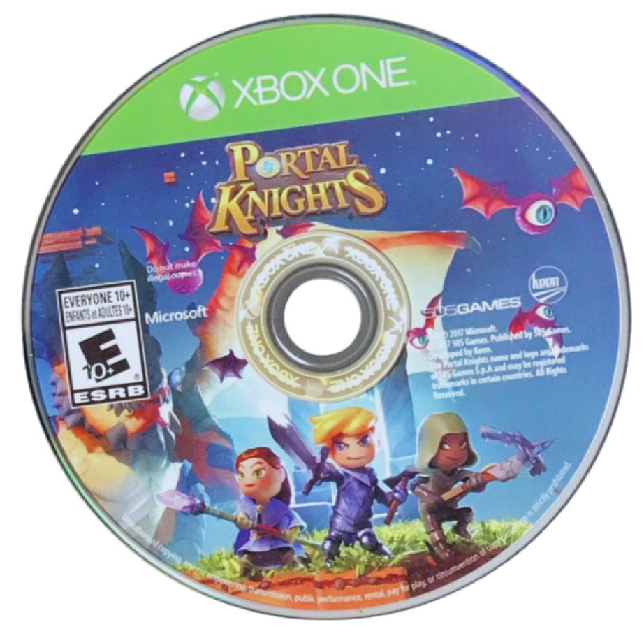 Portal Knights – Xbox One (XONE) action role-playing video game disc