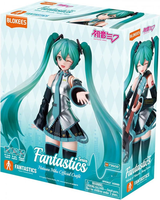 Blokees Hatsune Miku Fantastics Series Official Outfit 73502 model kit, buildable anime figure, Vocaloid collectible, articulated display model
