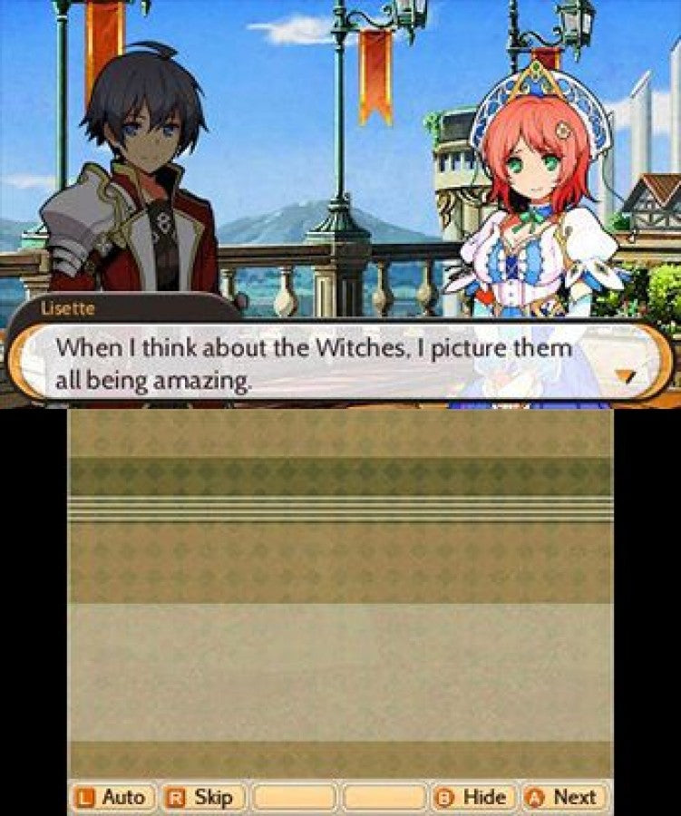 Stella Glow gameplay for Nintendo 3DS (3DS) tactical role-playing video game