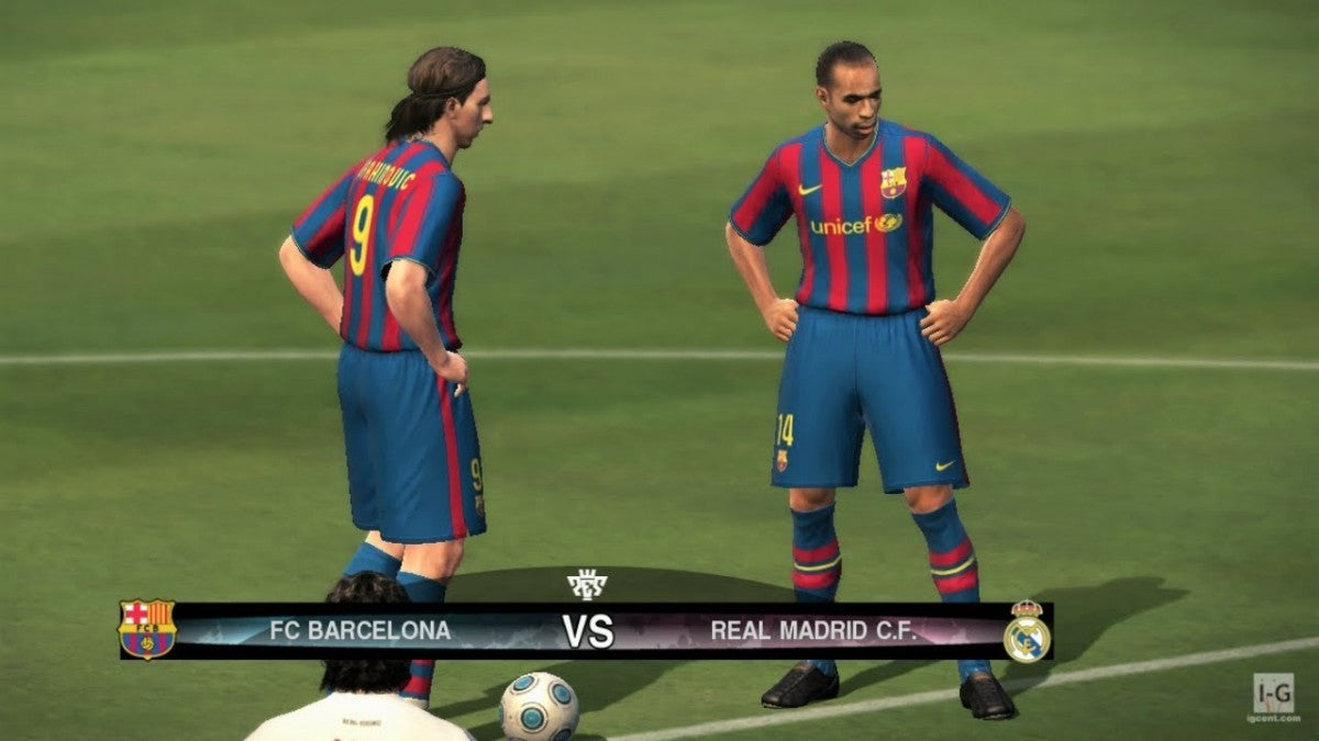 Pro Evolution Soccer 2010 gameplay for PlayStation 3 (PS3) video game