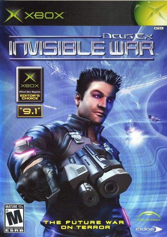 Deus Ex: Invisible War cover art for Xbox (XBOX) video game