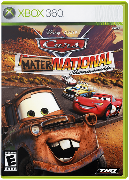 Cars Mater-National Championship cover art for Xbox 360 (X360) video game