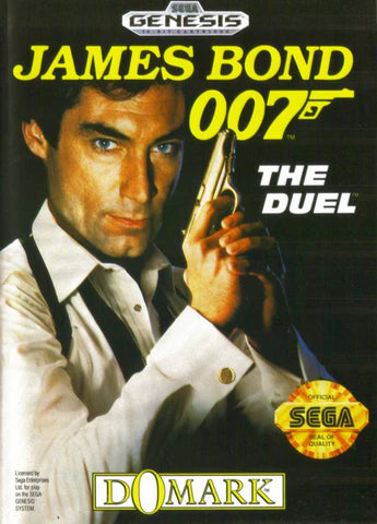 007 James Bond: The Duel cover art for Sega Genesis (GEN) video game