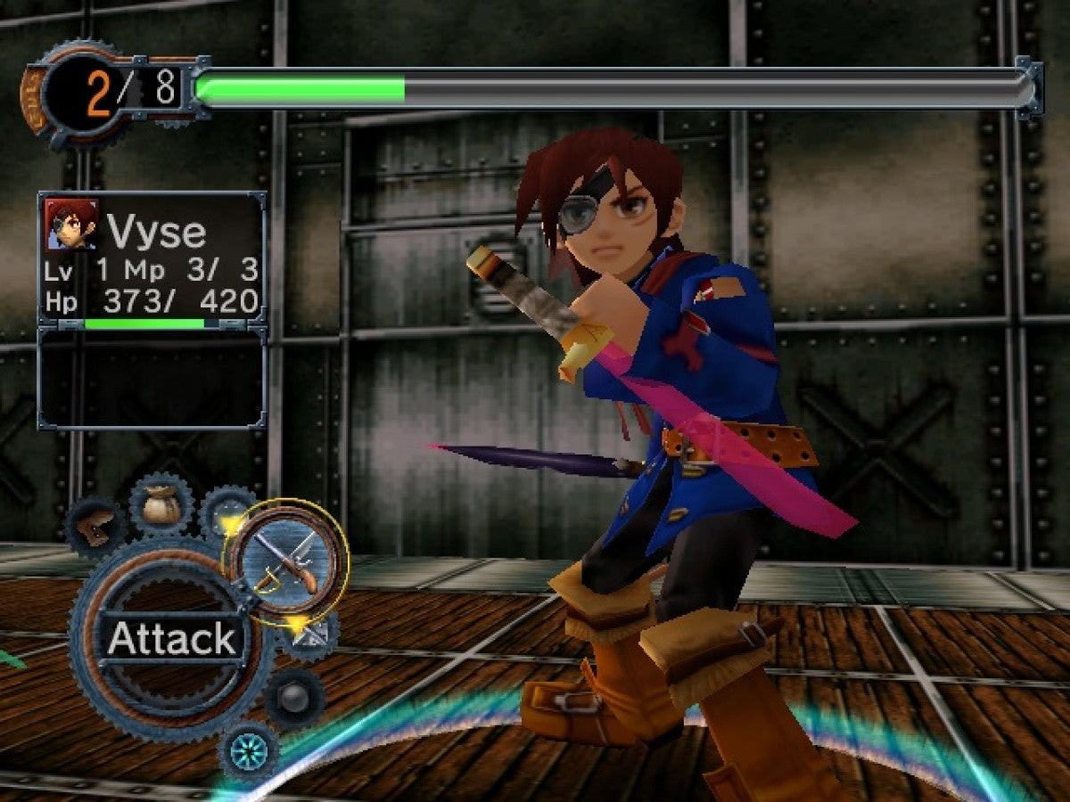 Skies of Arcadia Sega Dreamcast retro video game JRPG gameplay