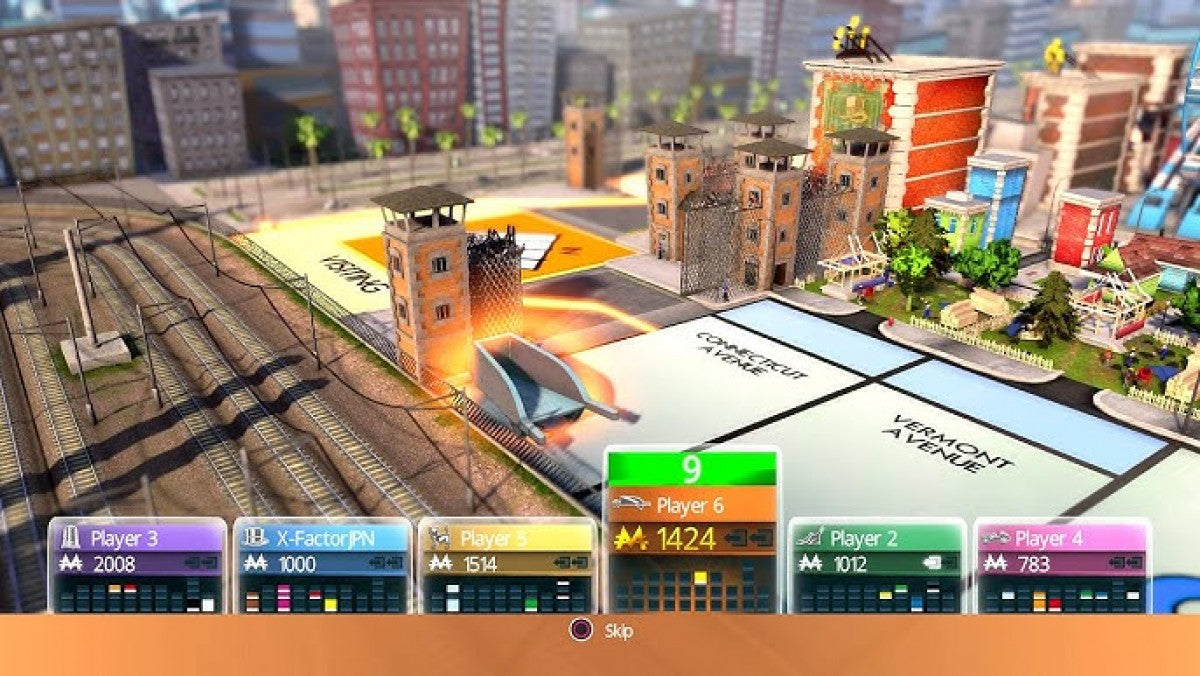 Monopoly Family Fun Pack gameplay for PlayStation 4 video game. 