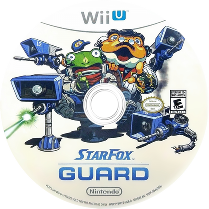 Star Fox Guard disc cover art for Nintendo Wii U (WiiU) video game