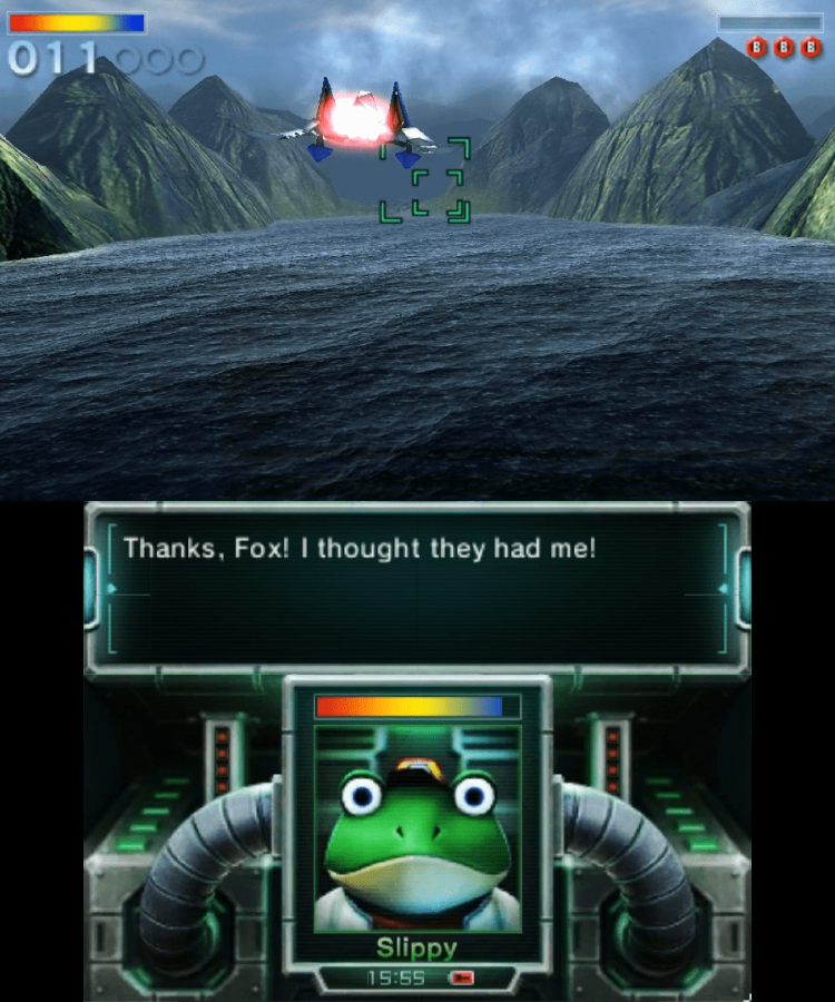 Star Fox 64 3D gameplay for Nintendo 3DS (3DS) video game