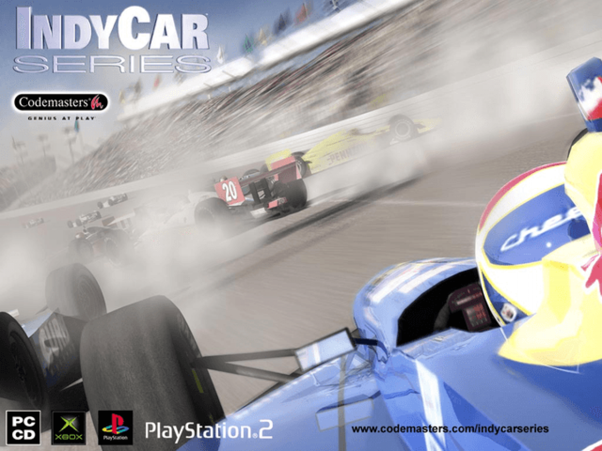 IndyCar Series – Xbox (XBOX) Title screen Art Video Game 