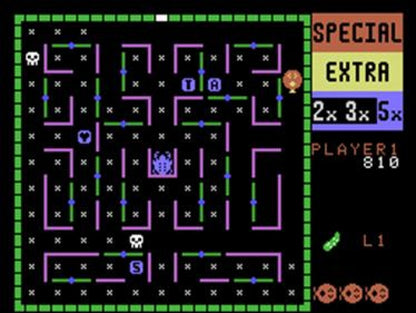 Lady Bug gameplay for ColecoVision (CV) video game