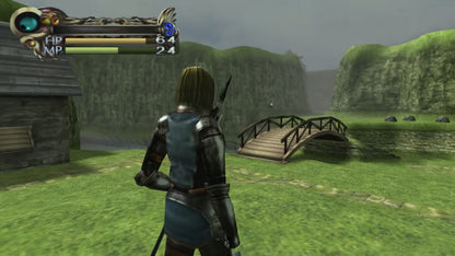 Eternal Ring PS2 Sony PlayStation 2 action RPG first person dungeon crawler fantasy magic ring system weapon crafting exploration combat FromSoftware early RPG title retro gaming PlayStation 2 software video game title gameplay