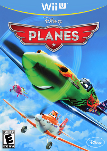 Disney Planes cover art for Nintendo Wii U (Wii U) video game. 