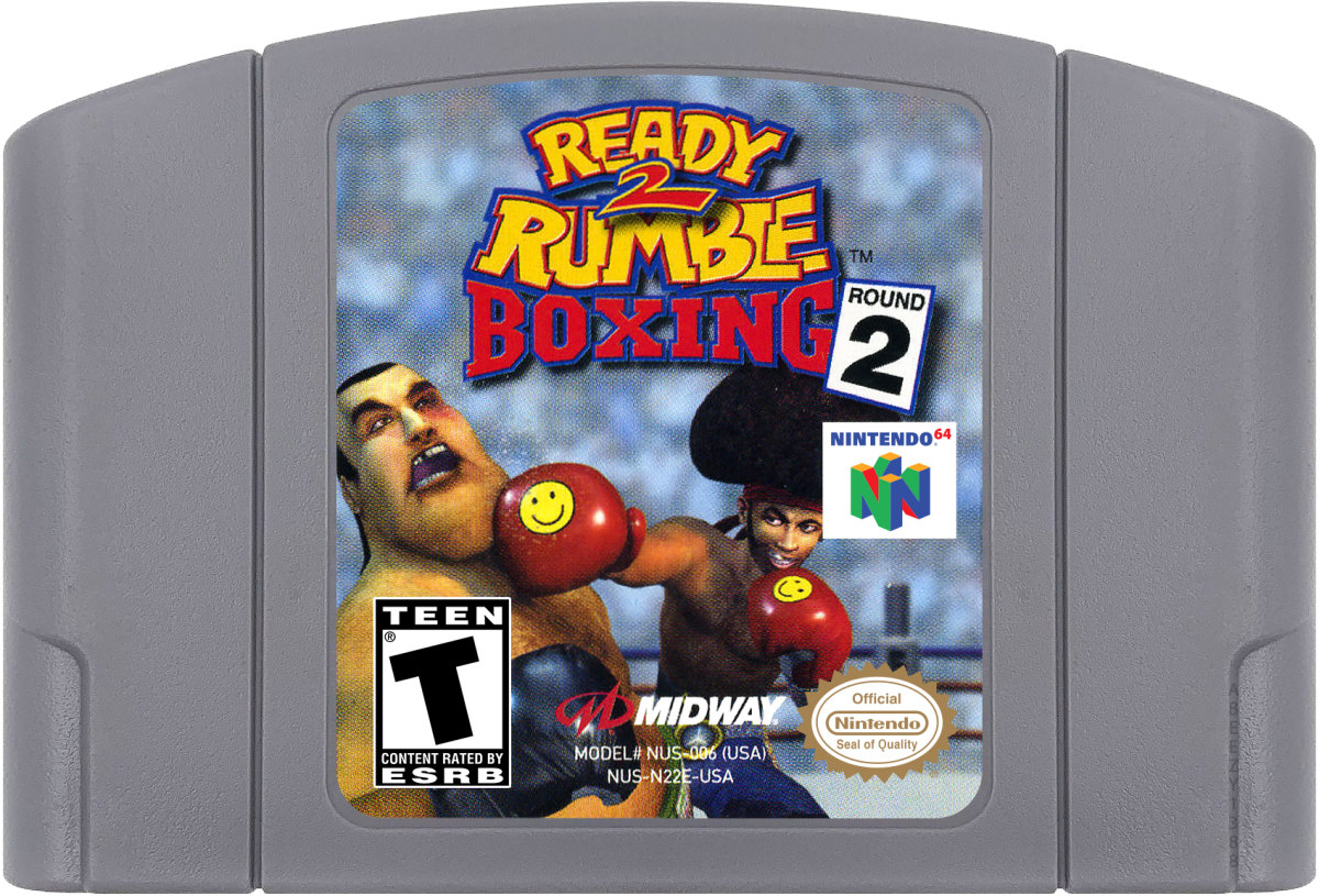 Ready 2 Rumble Boxing cartridge for Nintendo 64 (N64) video game