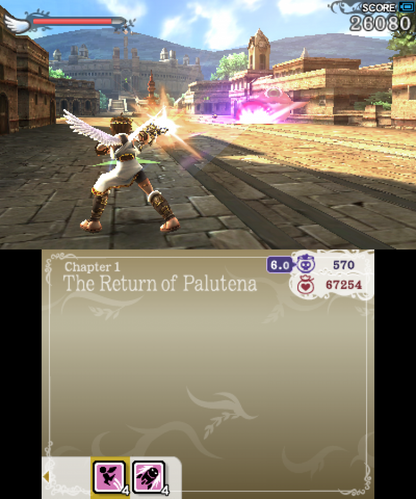 Kid Icarus Uprising Big Box Nintendo 3DS for retro video game enthusiasts featuring action adventure gameplay fast paced aerial and ground combat mythological storytelling touchscreen controls AR card support collectible Big Box edition and collectible gaming appeal gameplay  