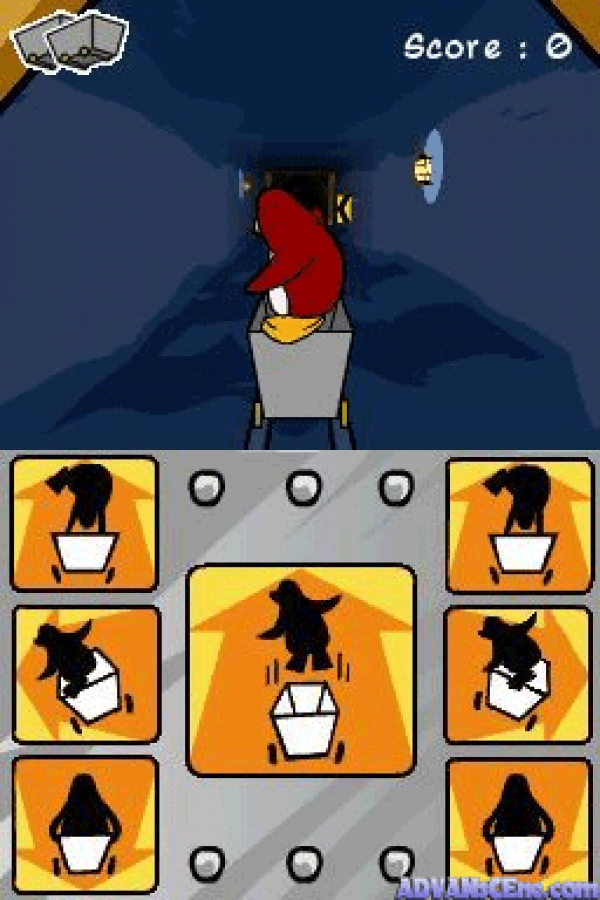 Club Penguin: Elite Penguin Force gameplay for Nintendo DS (DS) adventure puzzle video game