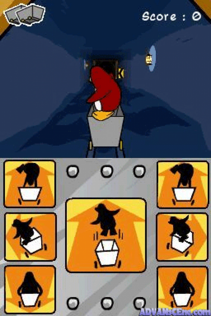 Club Penguin: Elite Penguin Force gameplay for Nintendo DS (DS) adventure puzzle video game