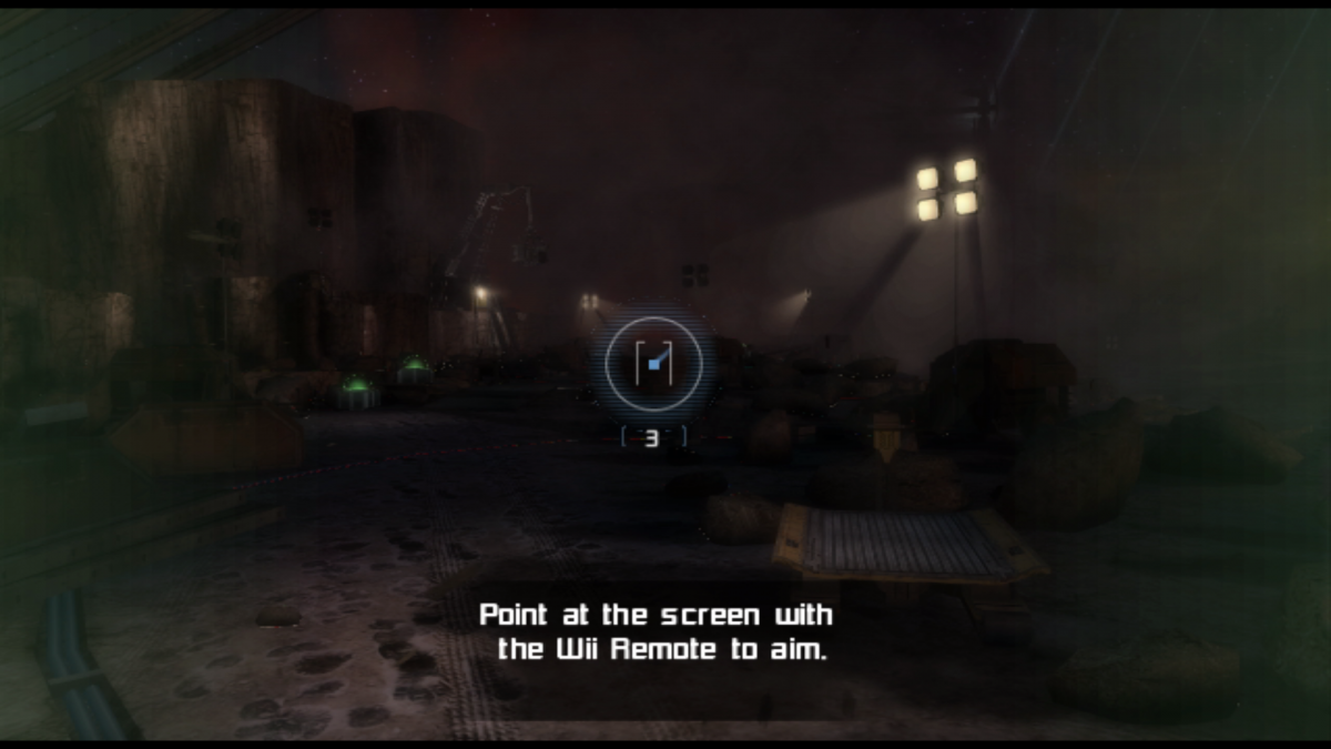 Dead Space Extraction gameplay art for Nintendo Wii (Wii) video game