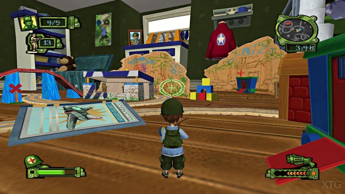 Army Men Soldiers of Misfortune PS2 game for PlayStation 2 featuring toy soldier action adventure gameplay gameplay 