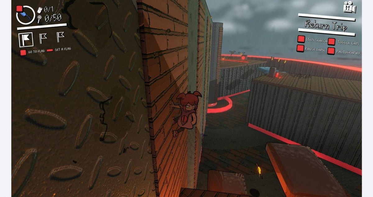 Demon Turf gameplay for Xbox Series X (XSX) 3D platformer action-adventure video game