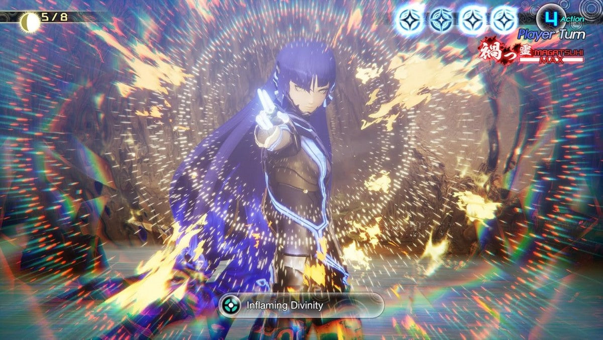 Shin Megami Tensei V Vengeance Nintendo Switch inspired design featuring dark fantasy JRPG aesthetic demon summoning exploration post apocalyptic Tokyo atmospheric storytelling turn based strategic combat moral choices and immersive narrative gameplay