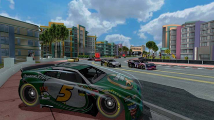 NASCAR Unleashed – Nintendo Wii (Wii) arcade stock car racing sports video game gameplay