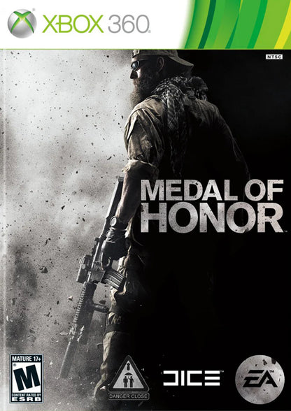 Medal of Honor cover art for Xbox 360 (X360) first-person shooter video game