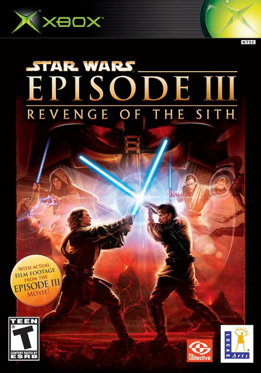 Star Wars: Episode III: Revenge of the Sith cover art for Xbox (XBOX) video game