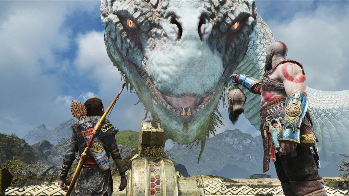 God of War 2018 for PS4 featuring epic Norse mythology action and cinematic storytelling gameplay