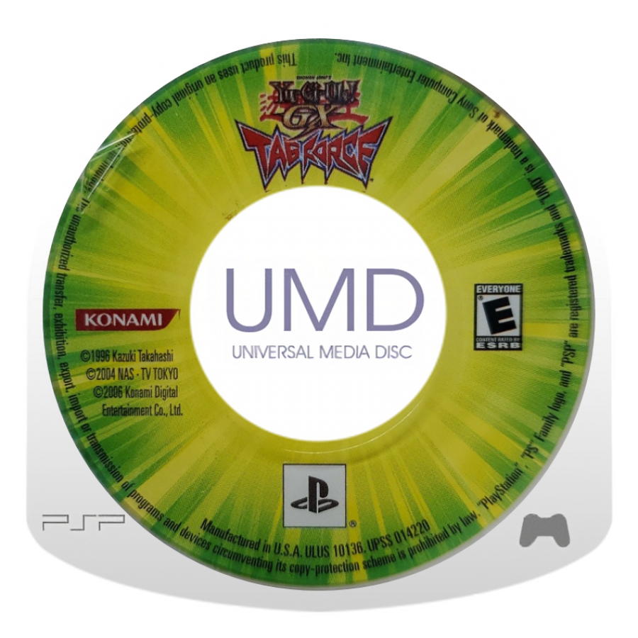 Yu-Gi-Oh! GX Tag Force UMD for PlayStation Portable (PSP) trading card duel game