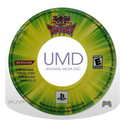 Yu-Gi-Oh! GX Tag Force UMD for PlayStation Portable (PSP) trading card duel game