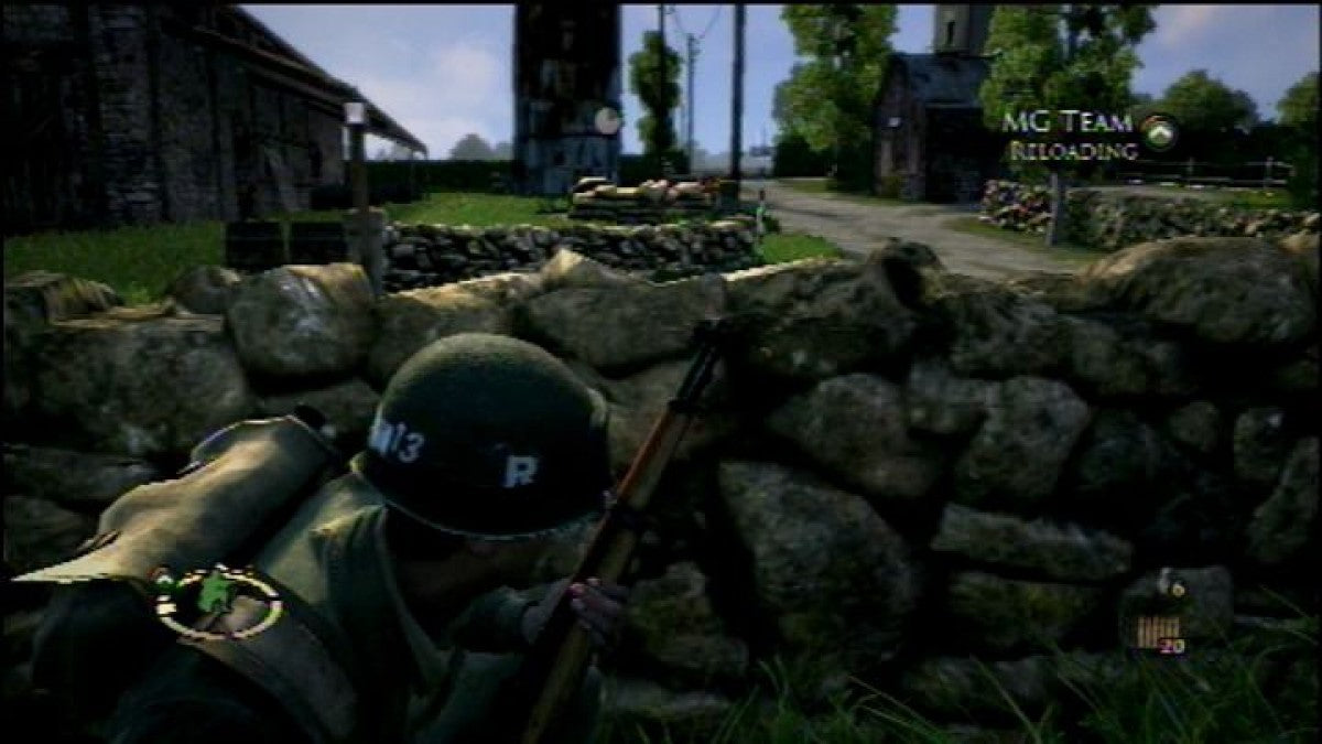 Brothers in Arms: Hell's Highway gameplay for PlayStation 3 (PS3) video game