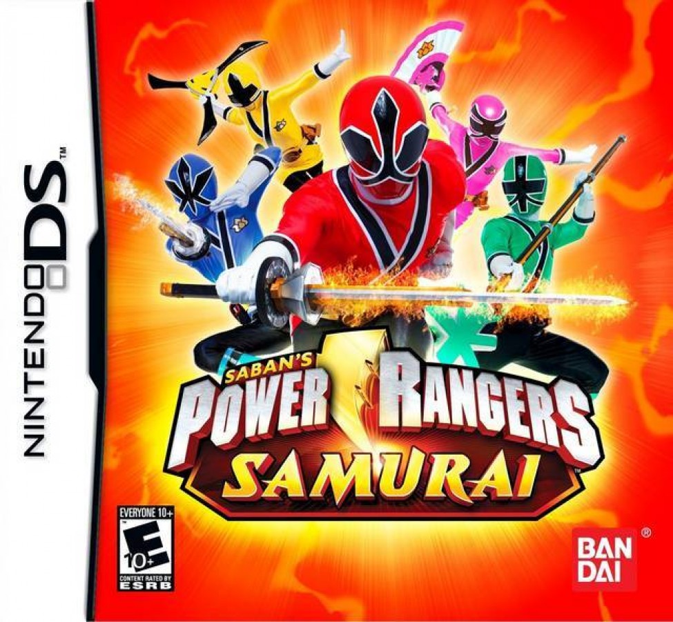 Power Rangers: Samurai cover art for Nintendo DS (DS) video game