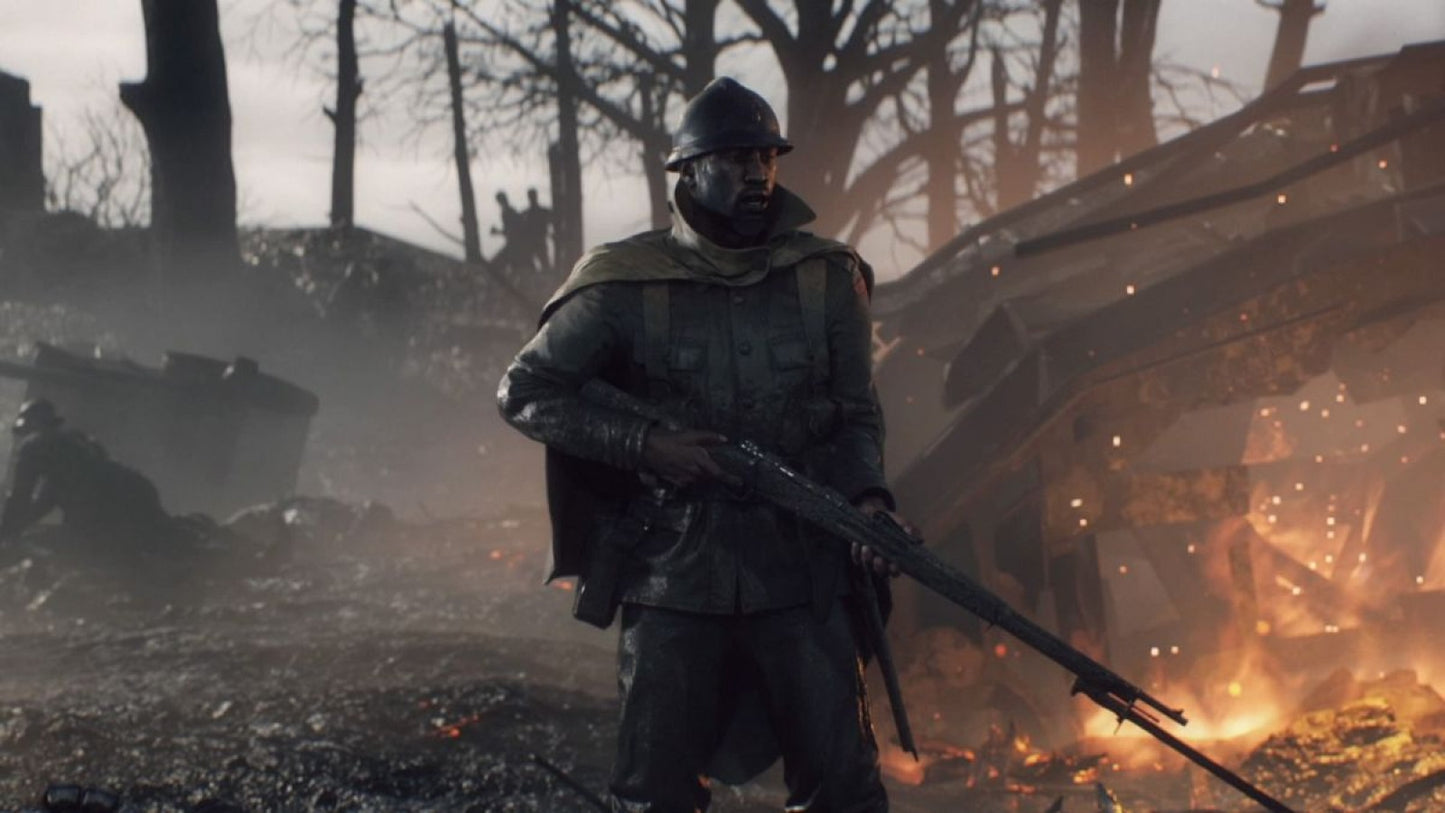 Battlefield 1 gameplay for PlayStation 4 (PS4) first-person World War I shooter video game