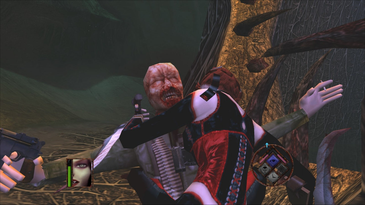 BloodRayne PS2 PlayStation 2 action hack and slash horror game retro video game gameplay