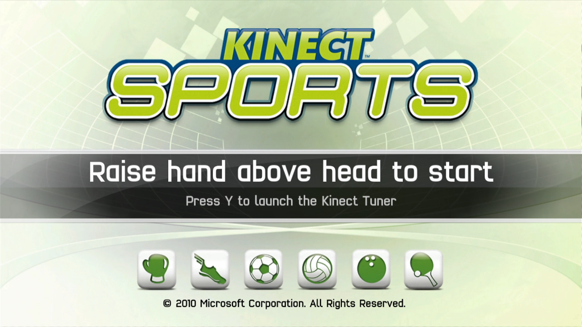Kinect Sports for Xbox 360 motion controlled sports video game featuring full body Kinect gameplay family friendly multiplayer activities and interactive athletic challenges experience gameplay