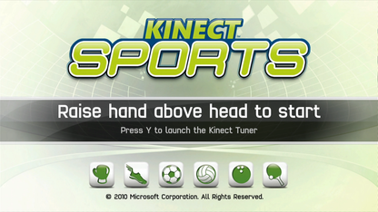 Kinect Sports for Xbox 360 motion controlled sports video game featuring full body Kinect gameplay family friendly multiplayer activities and interactive athletic challenges experience gameplay