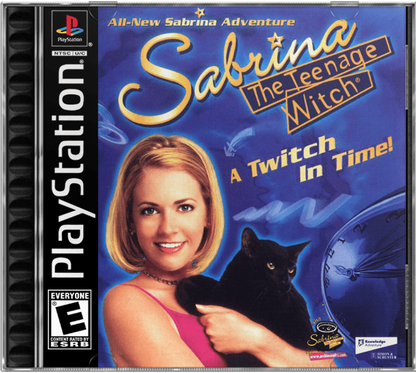 Sabrina the Teenage Witch: A Twitch in Time cover art for PlayStation 1 (PS) video game