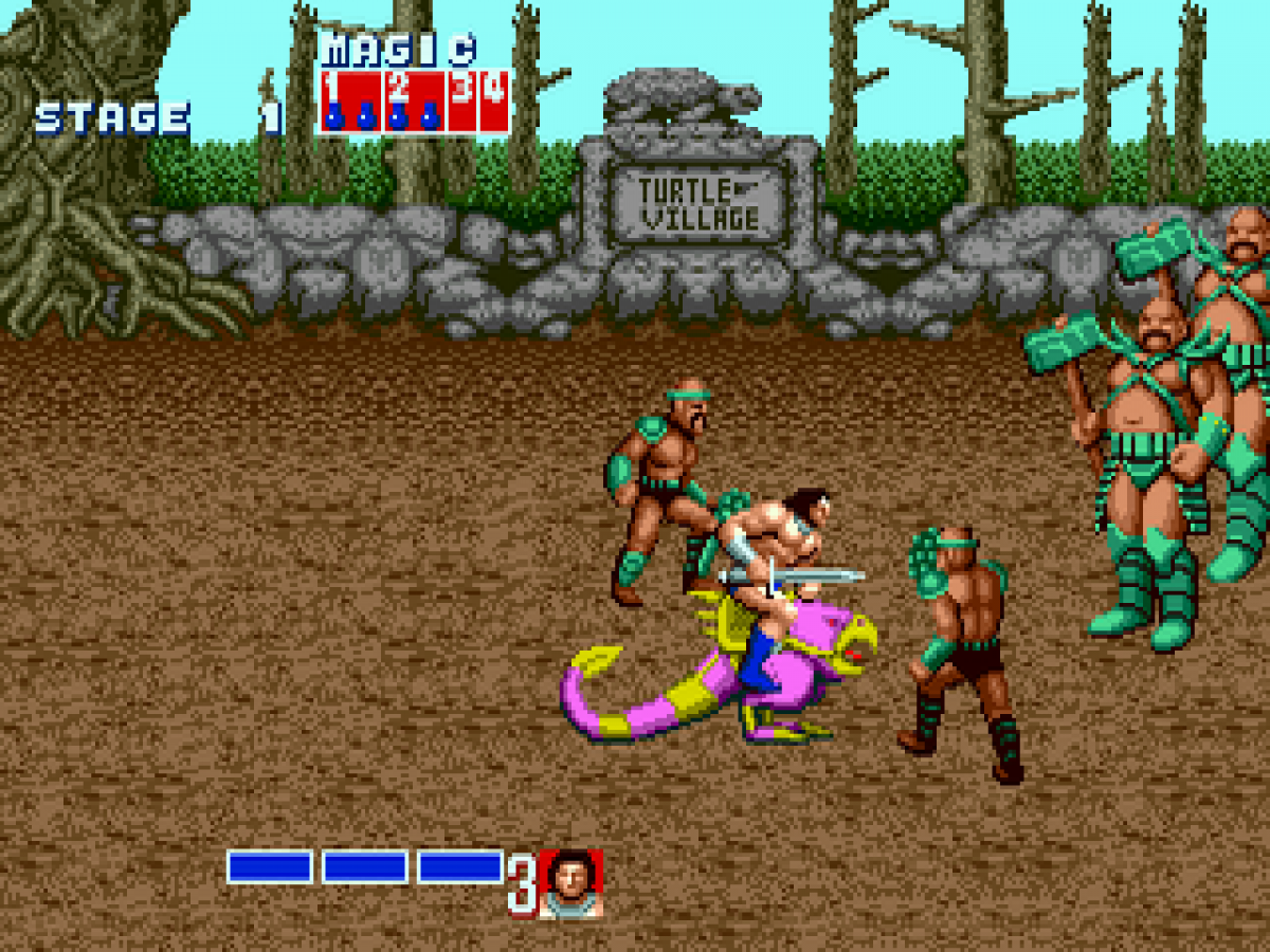 Golden Axe gameplay for Sega Genesis GEN video game