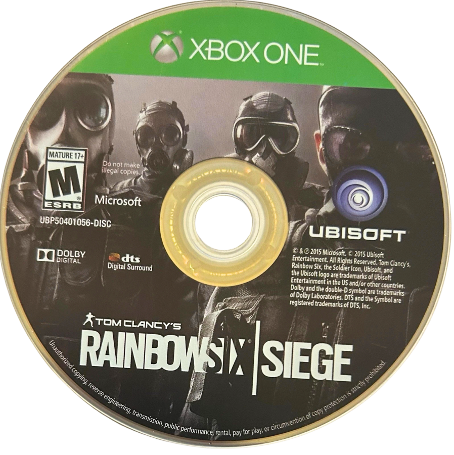 Tom Clancy's Rainbow Six: Siege [Advanced Edition] – Xbox One (XONE) disc for tactical first-person shooter video game