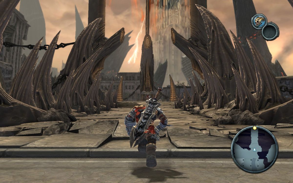 Darksiders gameplay for PlayStation 3 (PS3) video game
