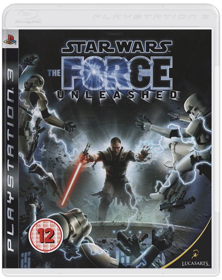 Star Wars: The Force Unleashed cover art for PlayStation 3 (PS3) video game