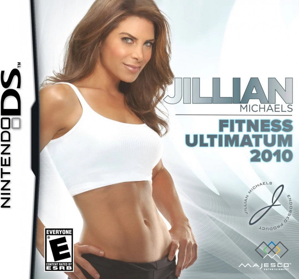 Jillian Michaels' Fitness: Ultimatum 2010 cover art for Nintendo DS (DS) fitness exercise training video game