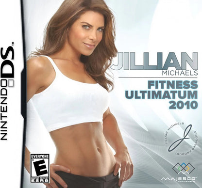 Jillian Michaels' Fitness: Ultimatum 2010 cover art for Nintendo DS (DS) fitness exercise training video game