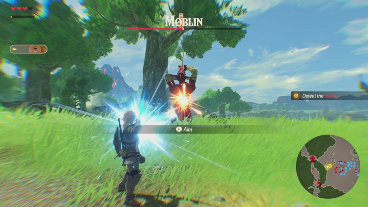 Hyrule Warriors: Age of Calamity – Nintendo Switch (NS) gameplay image for video game for NS