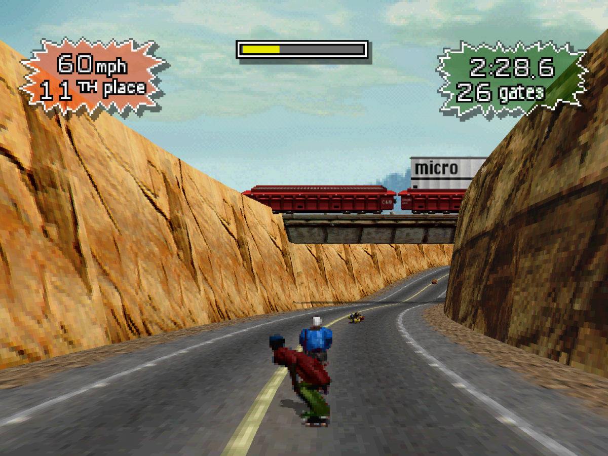 ESPN Extreme Games Long Box Sony PlayStation 1 PS1 video game featuring extreme sports racing gameplay high speed vehicle competition off road tracks challenging courses stunts and arcade style action long box edition retro video game collection collectible gaming appeal gameplay