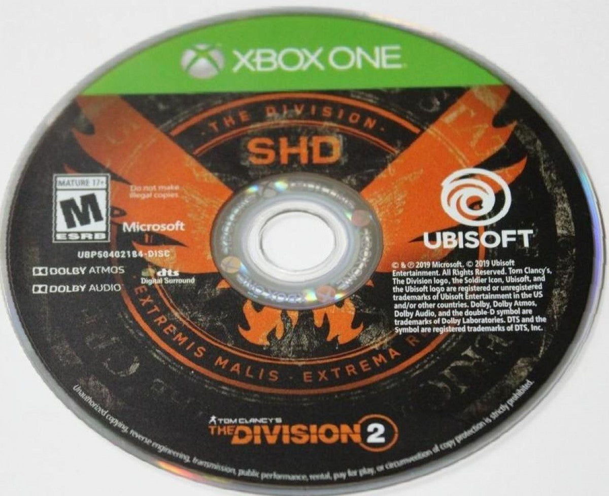 Tom Clancy’s The Division 2 Ultimate Edition for Xbox One with tactical open-world action and bonus edition content disc
