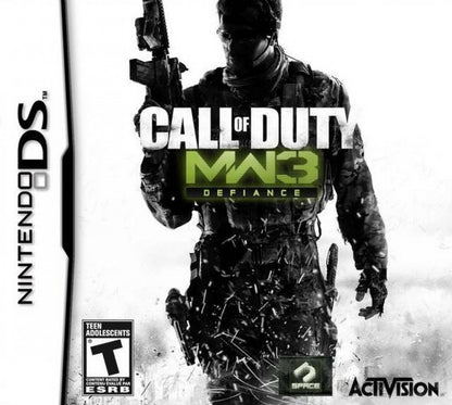 Call of Duty: Modern Warfare 3 cover art for Nintendo DS (DS) first-person shooter action video game