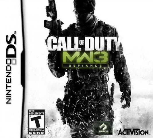 Call of Duty: Modern Warfare 3 cover art for Nintendo DS (DS) video game