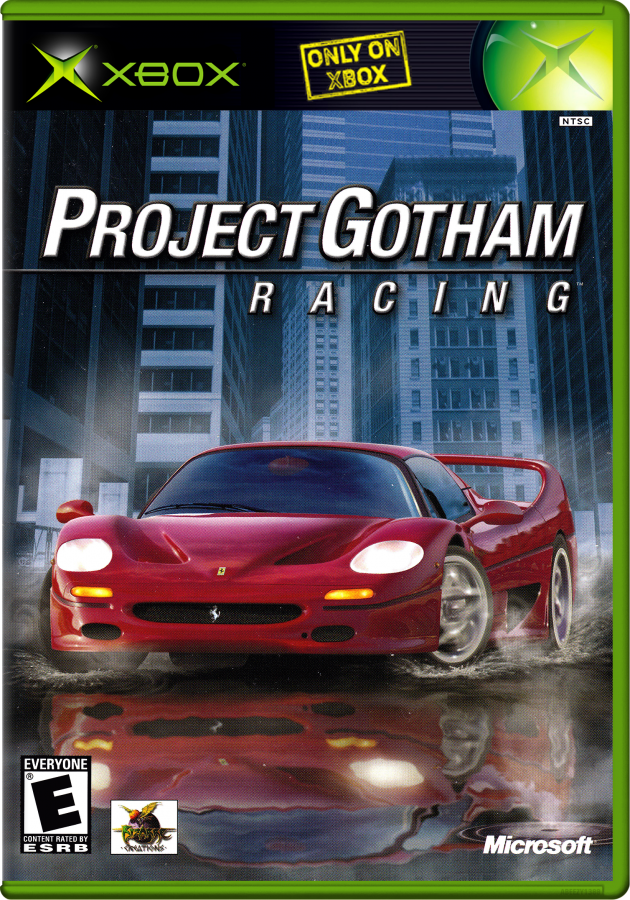 Project Gotham Racing 2 – Xbox (XBOX) Front Cover Art Video Game